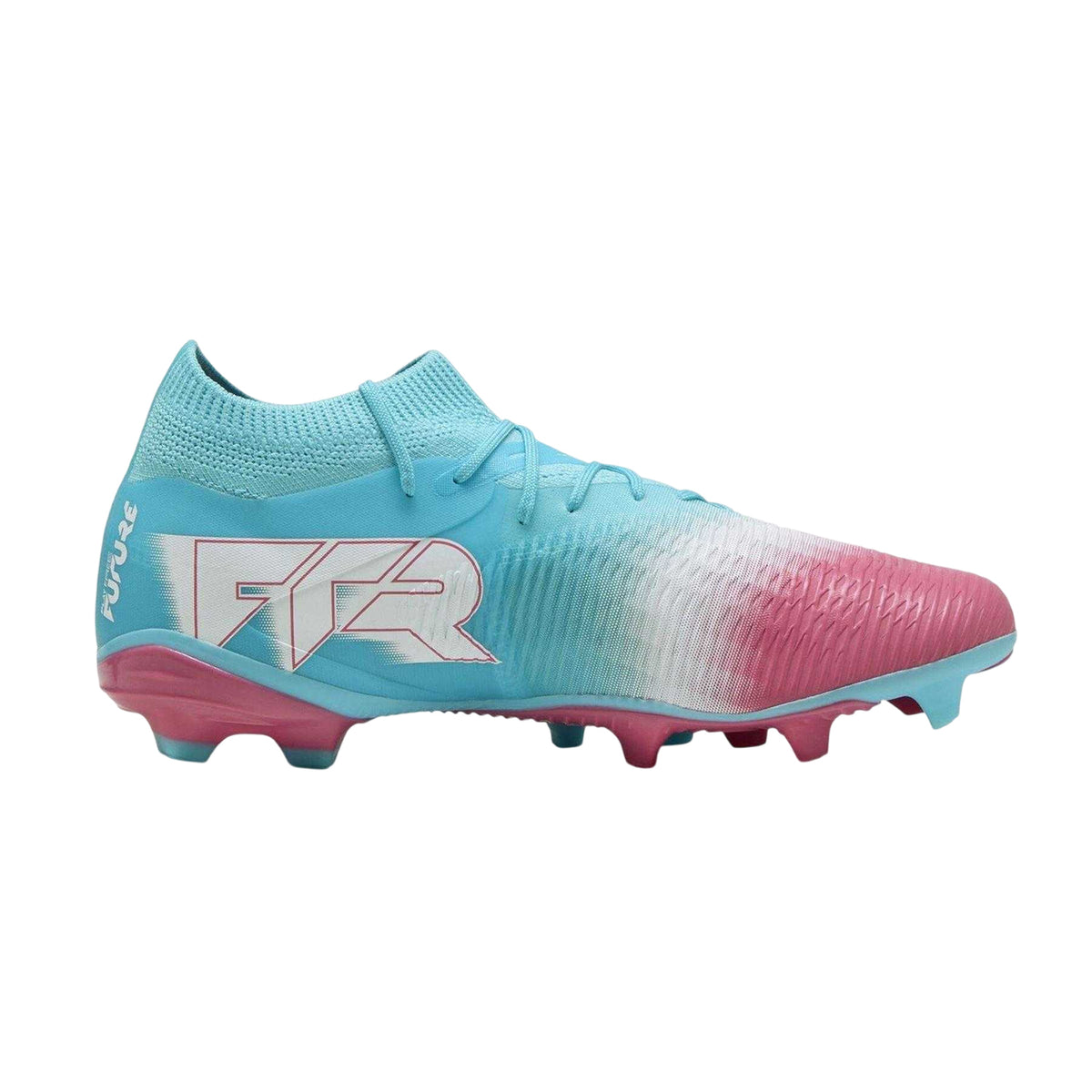 Blue-White - Front - Puma Mens Future 8 Match Firm Ground Football Boots