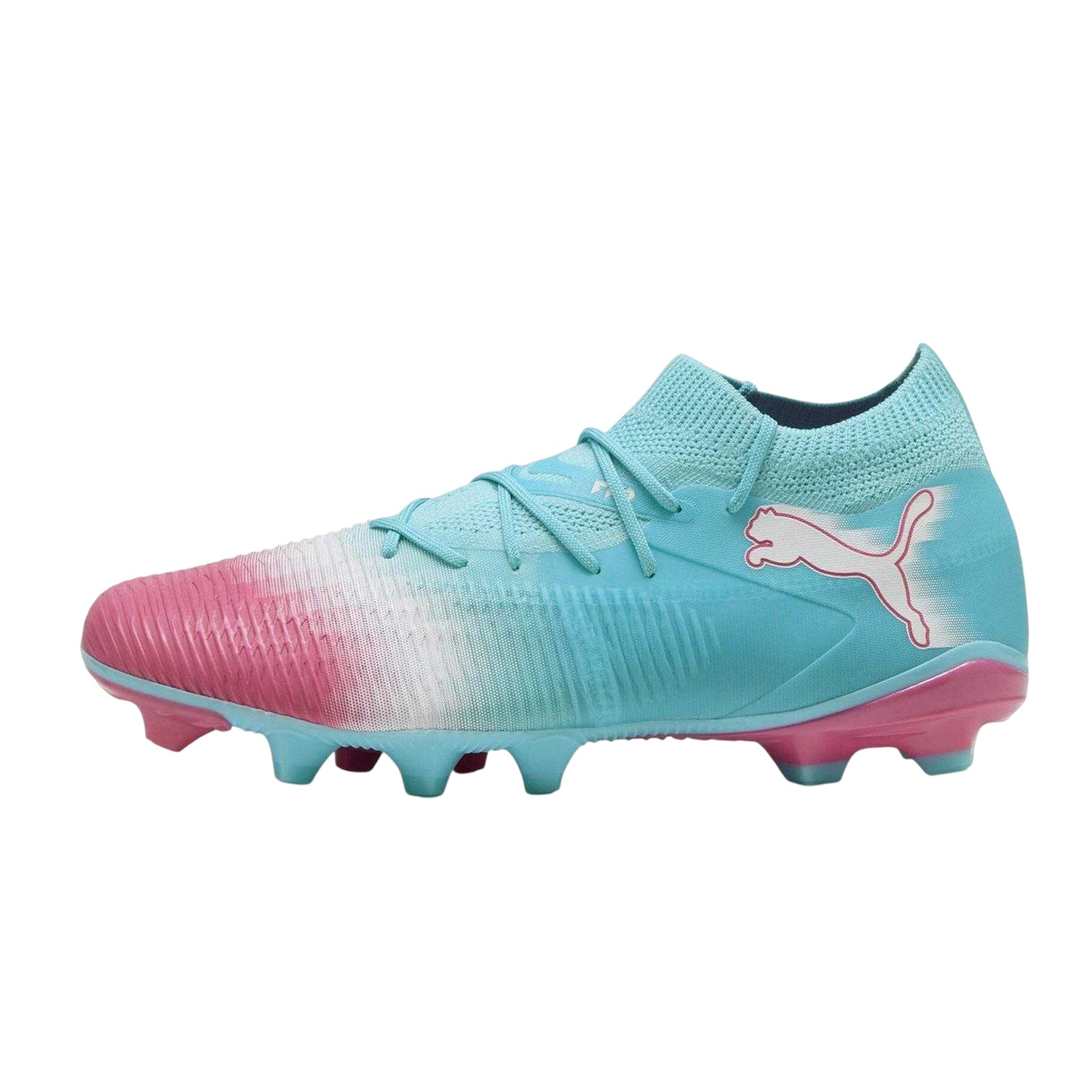 Blue-White - Back - Puma Mens Future 8 Match Firm Ground Football Boots
