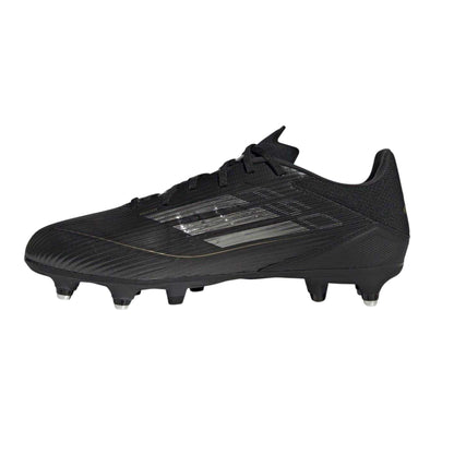 Black-Silver - Side - Adidas Mens F50 League Soft Ground Football Boots