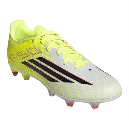 Solar Yellow - Front - Adidas Mens F50 League Soft Ground Football Boots