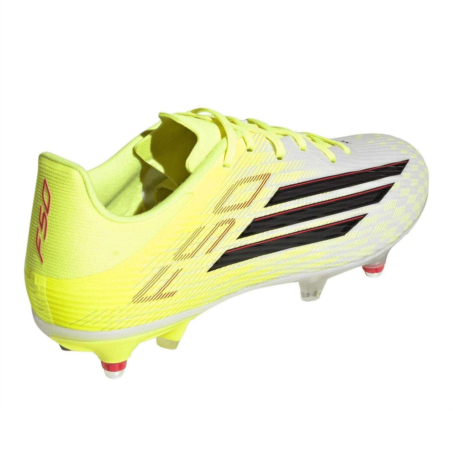 Solar Yellow - Back - Adidas Mens F50 League Soft Ground Football Boots