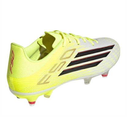 Solar Yellow - Back - Adidas Mens F50 League Soft Ground Football Boots