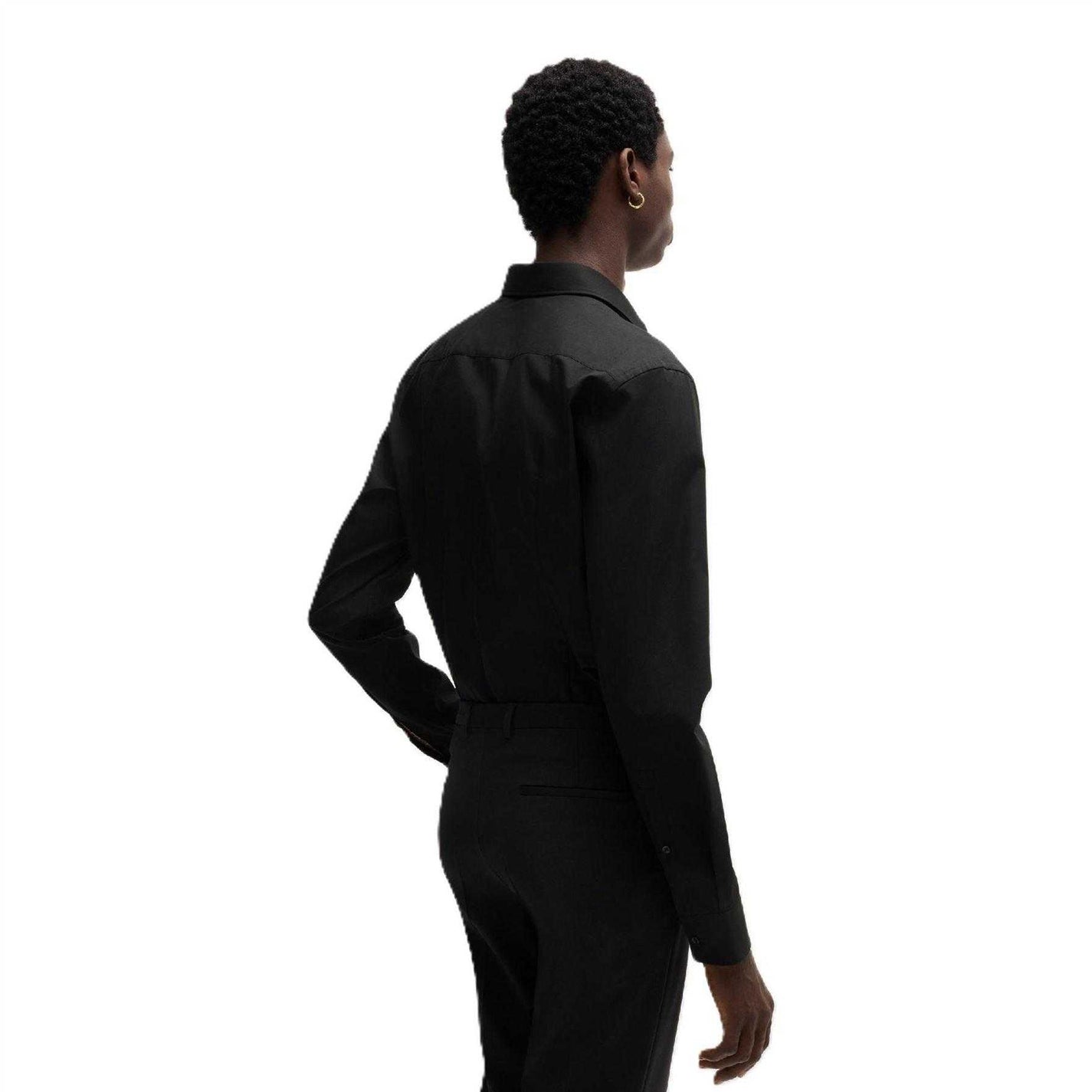 Black - Back - Hugo Mens Koey Shirt