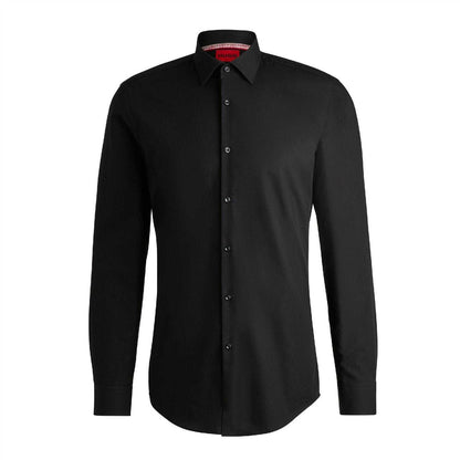 Black - Front - Hugo Mens Koey Shirt