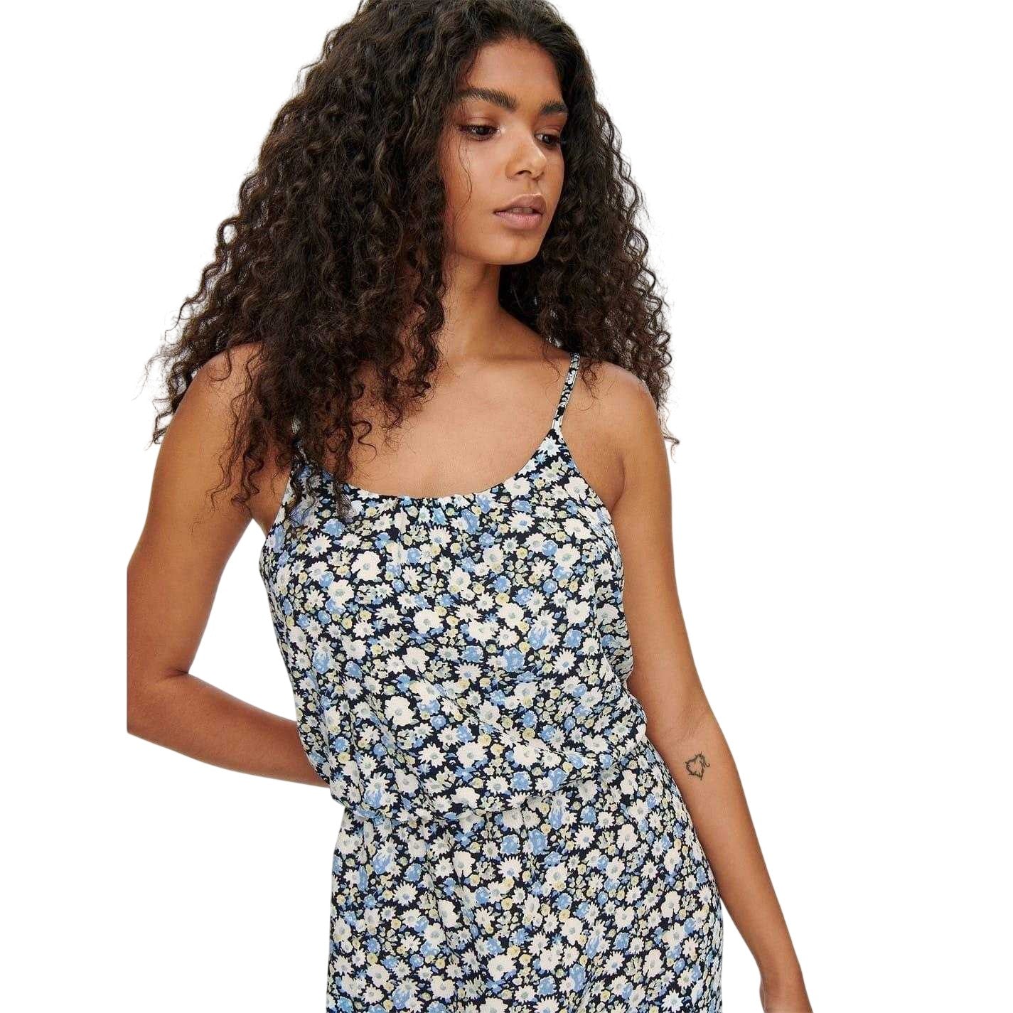 Night Sky - Lifestyle - Only Womens-Ladies Floral Polyester Maxi Dress