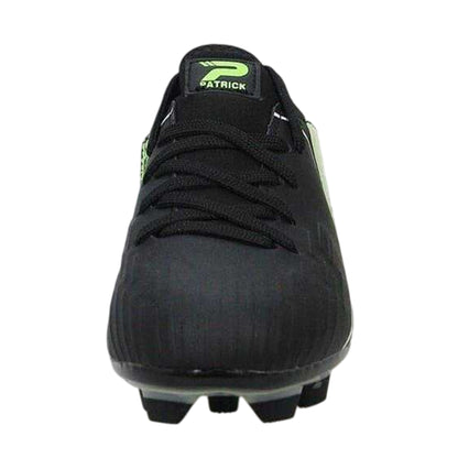 Black - Side - Patrick Childrens-Kids Camouflage Football Boots