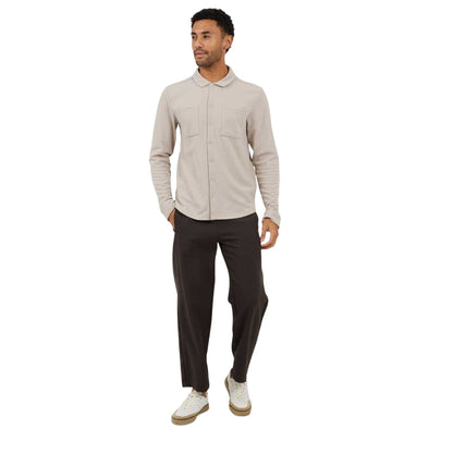 Light Sand - Lifestyle - Brave Soul Mens Long-Sleeved Shirt