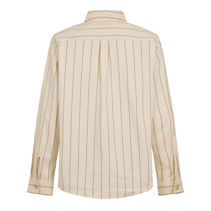 Natural - Back - Hugo Boss Mens Ernius Chest Pocket Shirt