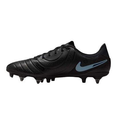 Black-Green - Back - Nike Unisex Adult Tiempo Legend 10 Soft Ground Football Boots