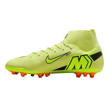 Volt-Crimson - Side - Nike Mens Mercurial Superfly 10 Academy Leather Artificial Ground Football Boots