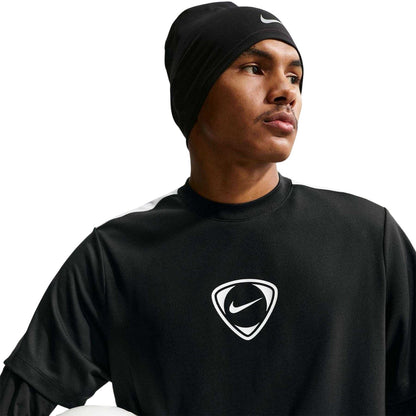 Black-White - Side - Nike Mens Academy Plus Dri-FIT T-Shirt