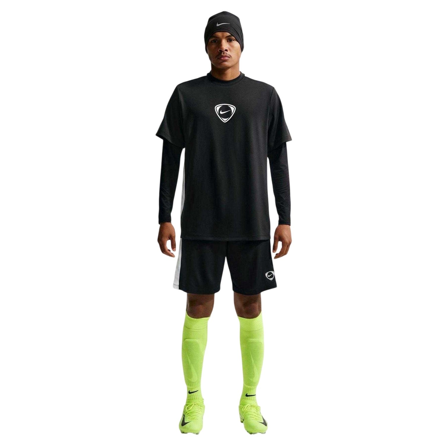 Black-White - Lifestyle - Nike Mens Academy Plus Dri-FIT T-Shirt