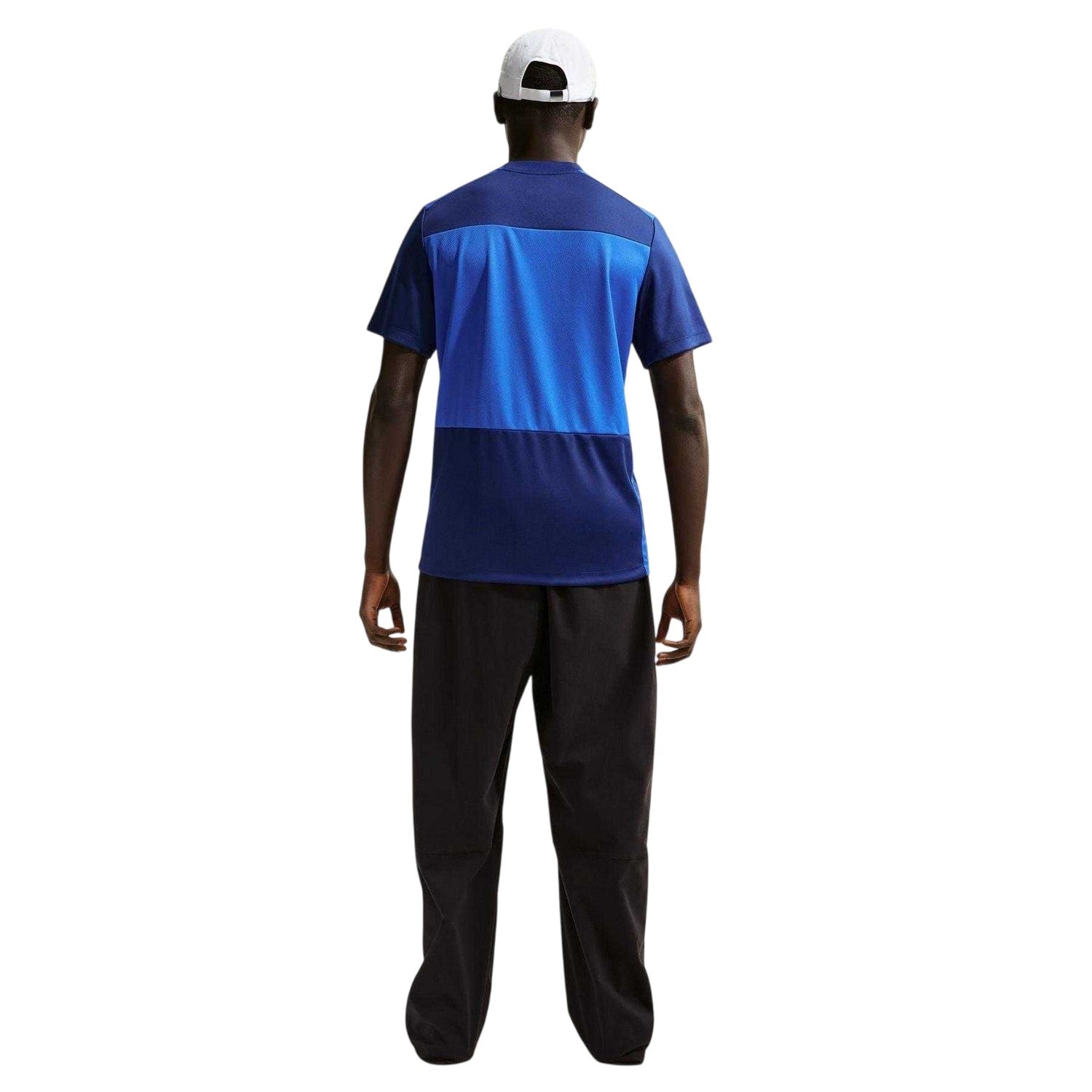 Blue - Back - Nike Mens Academy Plus Dri-FIT T-Shirt