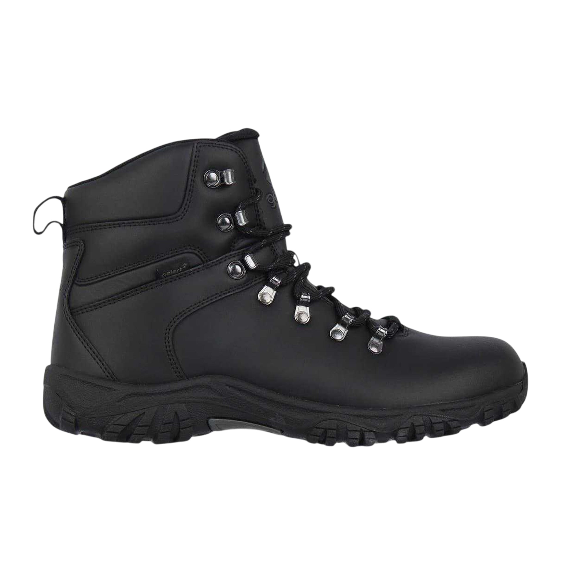 Black - Lifestyle - Gelert Mens Leather Waterproof Walking Boots