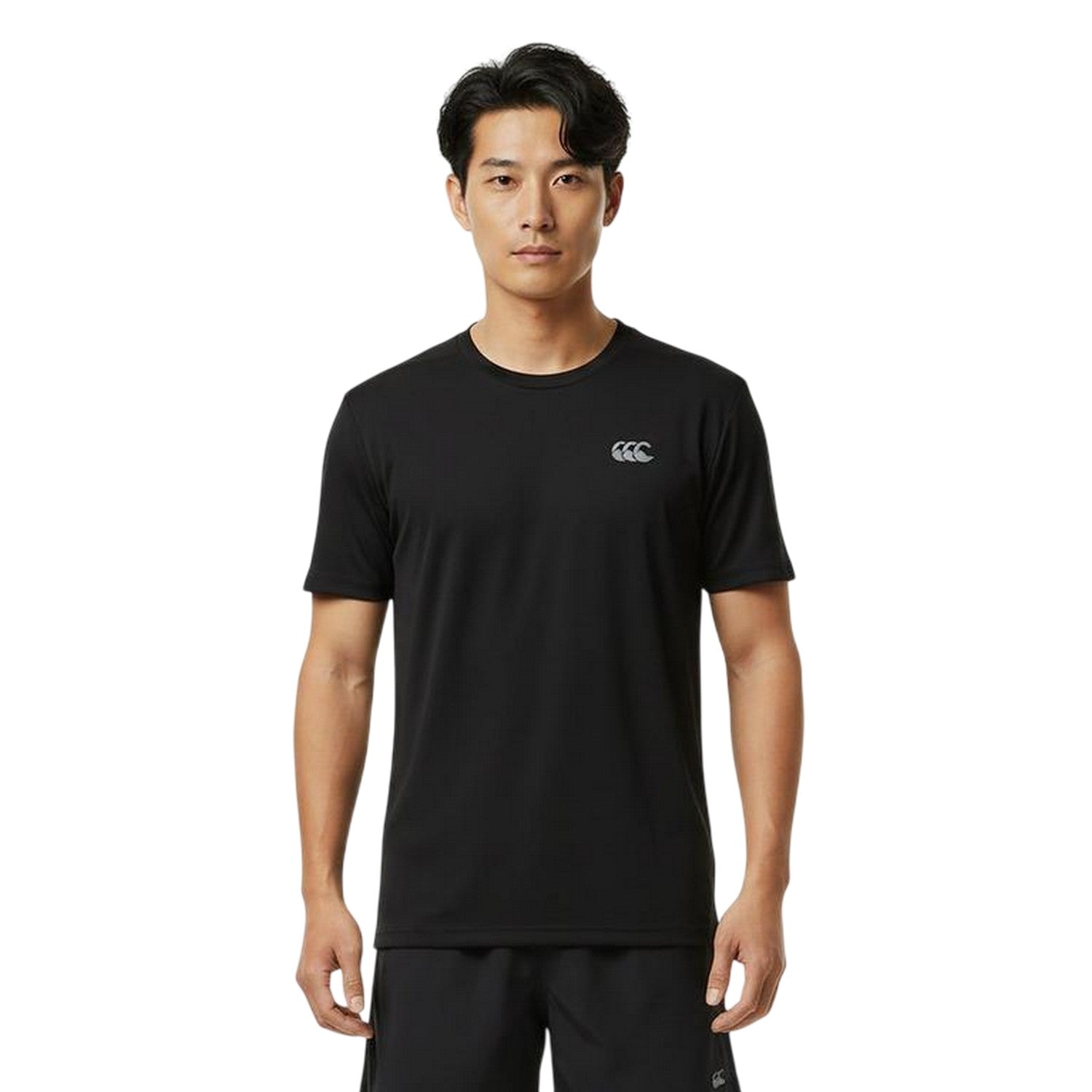 Black - Side - Canterbury Mens Tempo Train T-Shirt