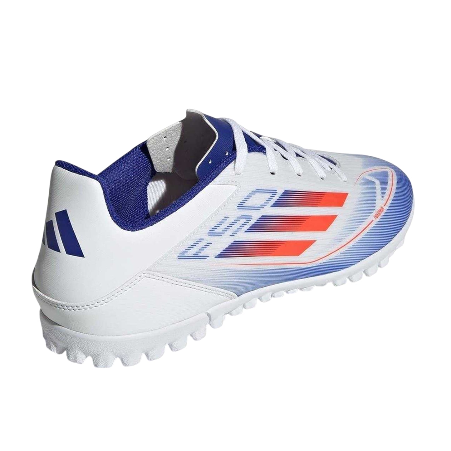 White-Red-Blue - Back - Adidas Mens F50 Club 3 Stripes Astro Turf Trainers