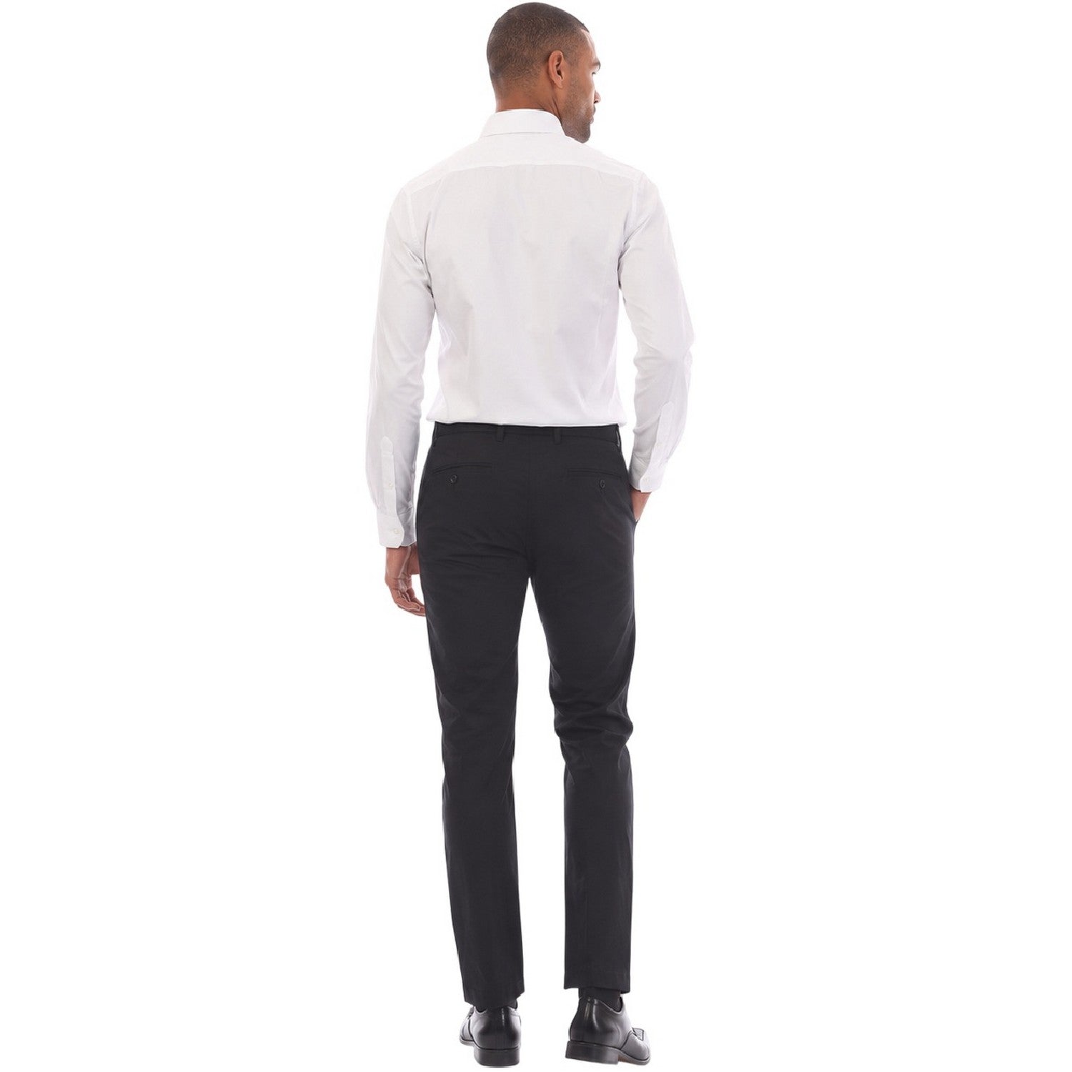 White - Back - Boss Mens Josh Regular Shirt