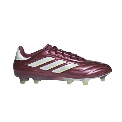 Red - Front - Adidas Mens Copa Pure Elite Calf Leather Firm Ground Football Boots