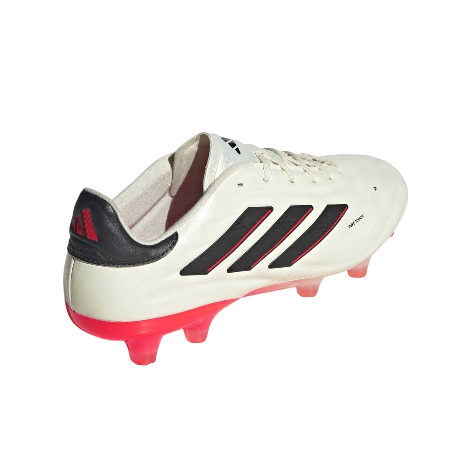 White-Black-Red - Back - Adidas Mens Copa Pure Elite Calf Leather Firm Ground Football Boots