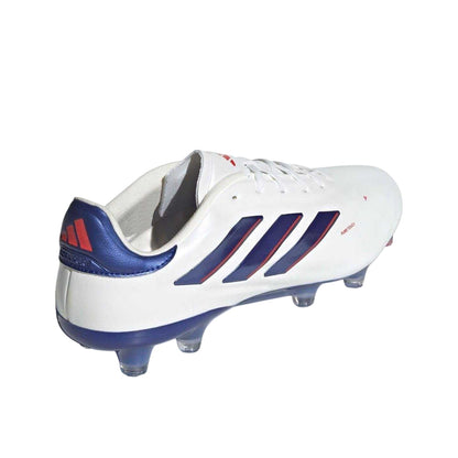 White-Blue - Back - Adidas Mens Copa Pure Elite Calf Leather Firm Ground Football Boots