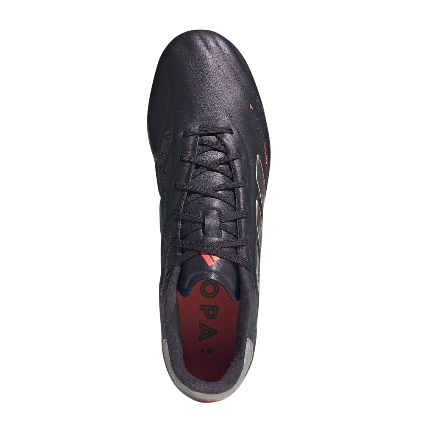 Black-Silver - Lifestyle - Adidas Mens Copa Pure Elite Calf Leather Firm Ground Football Boots