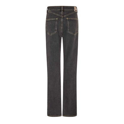 Pastel Grey - Back - Boss Womens-Ladies Denim Plain Slim Jeans