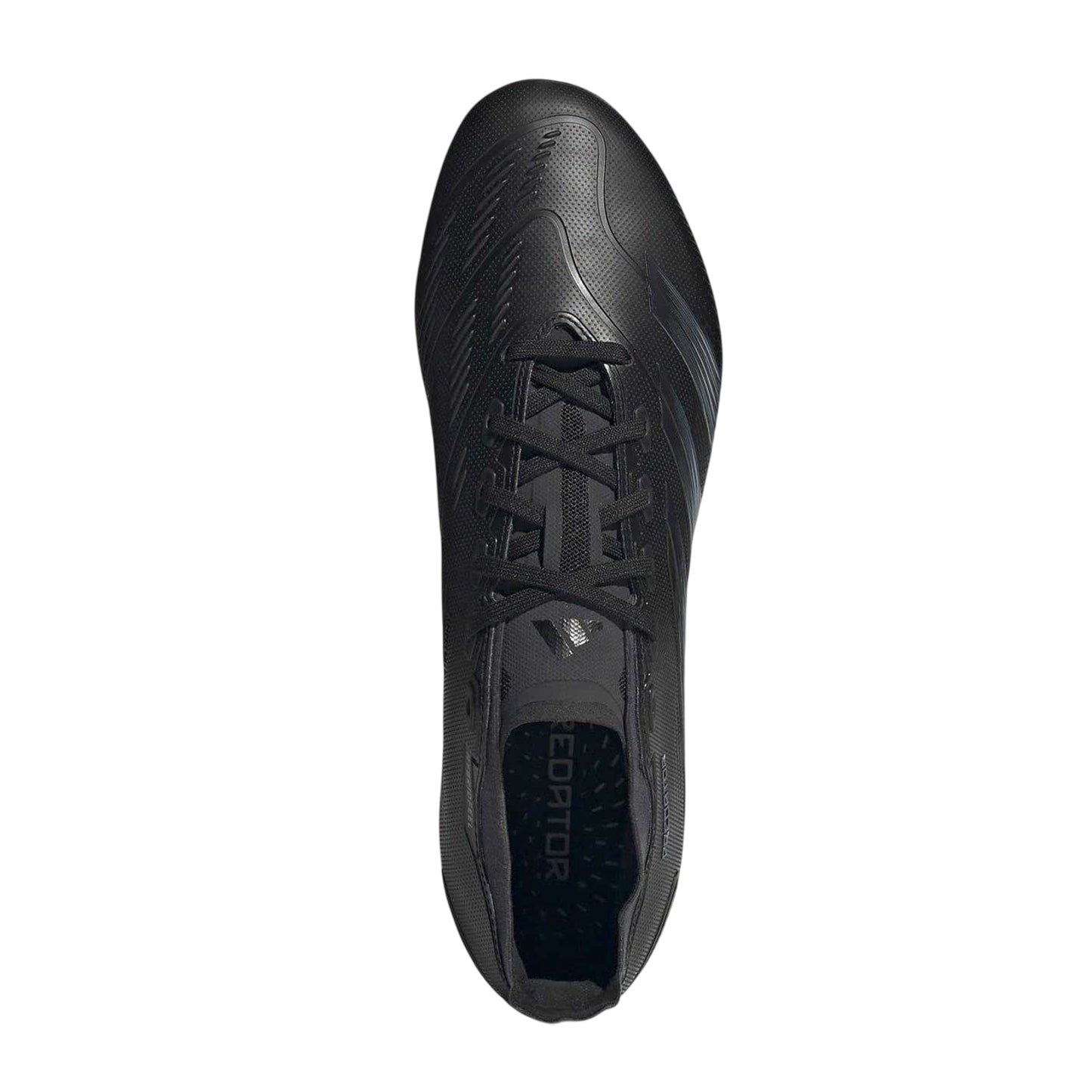 Core Black-Carbon Grey - Lifestyle - Adidas Mens Predator 24 Pro Knitted Collar Soft Ground Football Boots