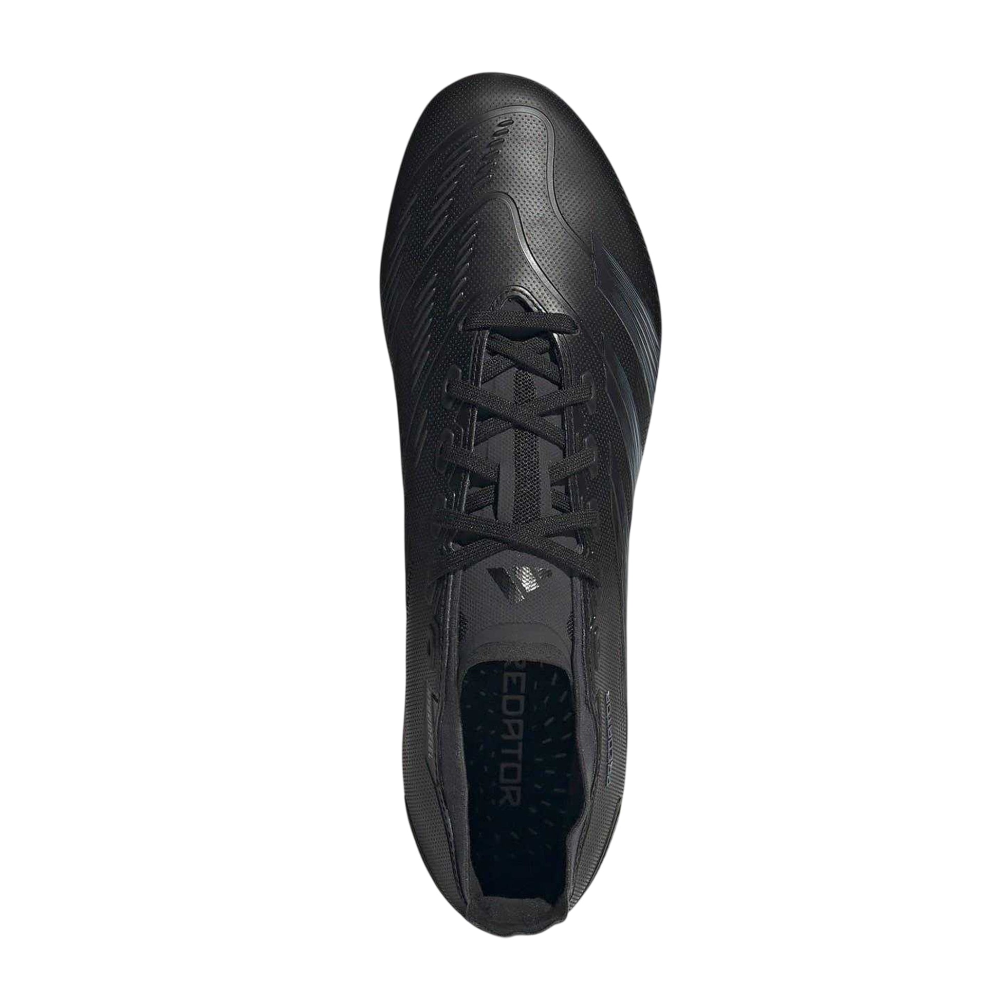 Core Black-Carbon Grey - Lifestyle - Adidas Mens Predator 24 Pro Knitted Collar Soft Ground Football Boots