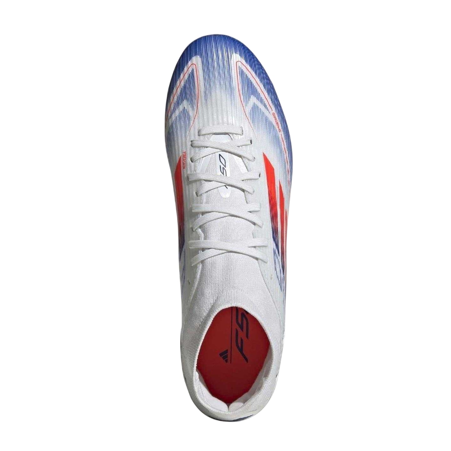 White-Red-Blue - Lifestyle - Adidas Mens F50 League Firm Ground Football Boots