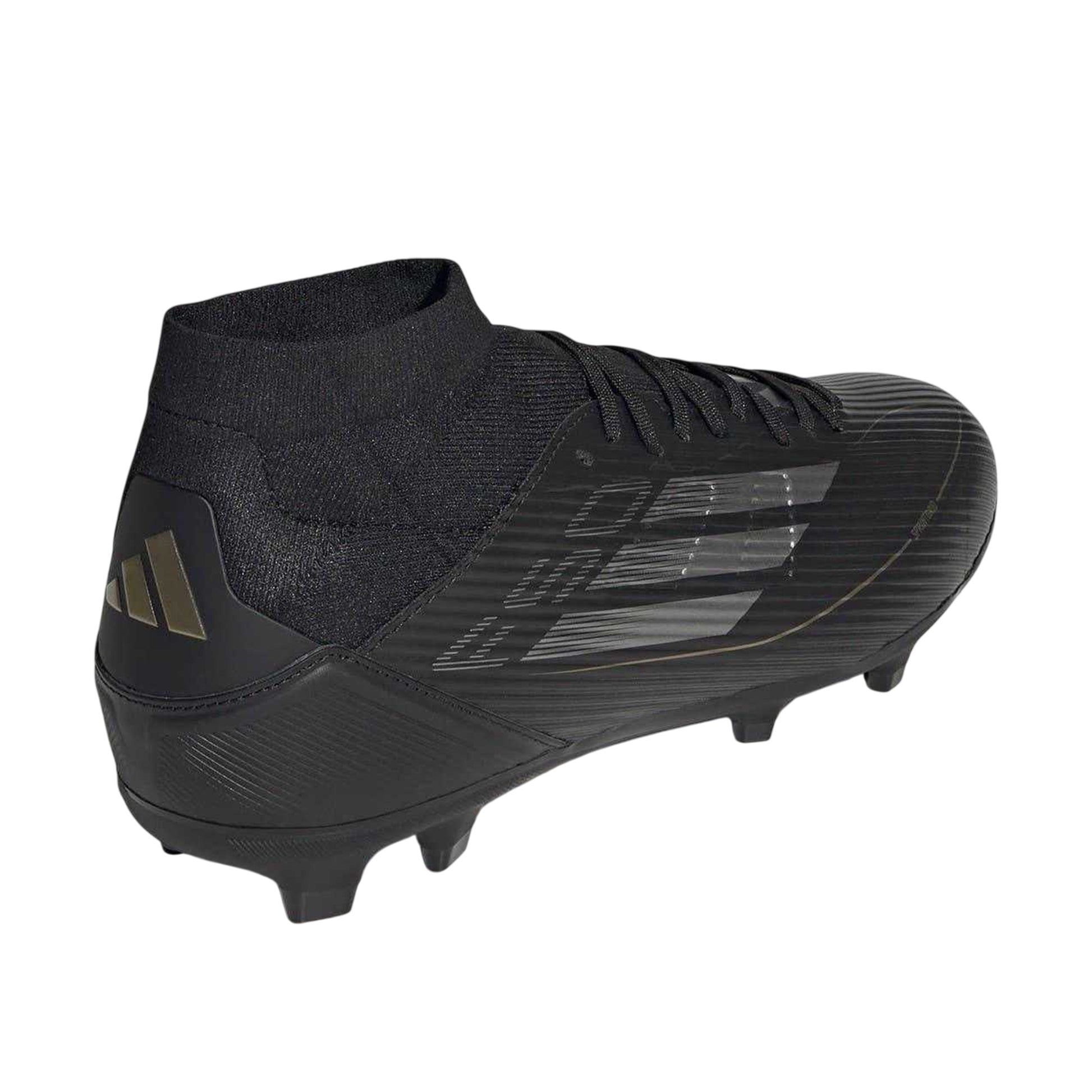 Black-Silver - Back - Adidas Mens F50 League Firm Ground Football Boots