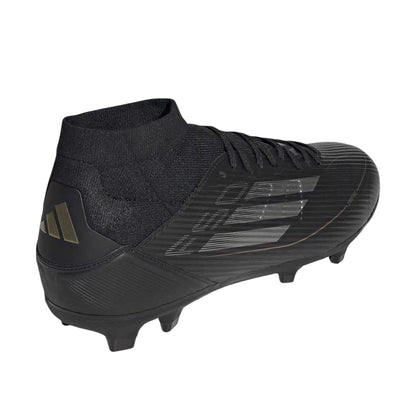 Black-Silver - Back - Adidas Mens F50 League Firm Ground Football Boots
