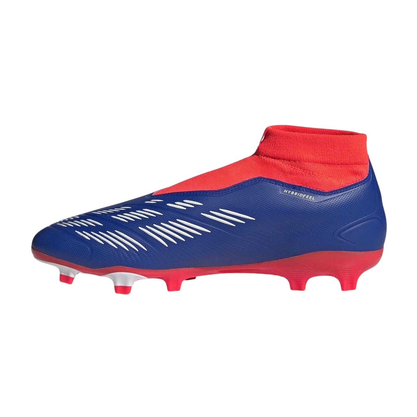 Blue-White-Red - Side - Adidas Mens Predator Elite Firm Ground Football Boots