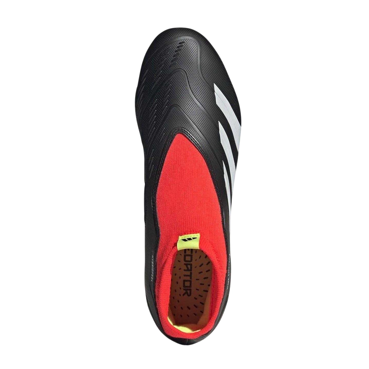 Black-White-Red - Lifestyle - Adidas Mens Predator Elite Firm Ground Football Boots