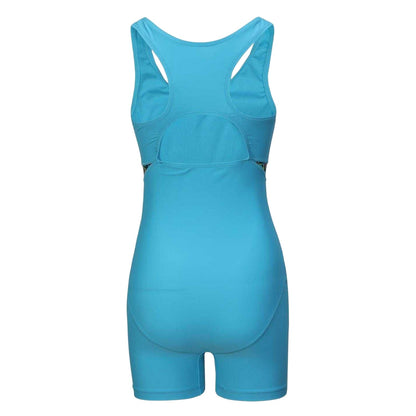 Blue-Black - Back - Slazenger Womens-Ladies Logo Legsuit