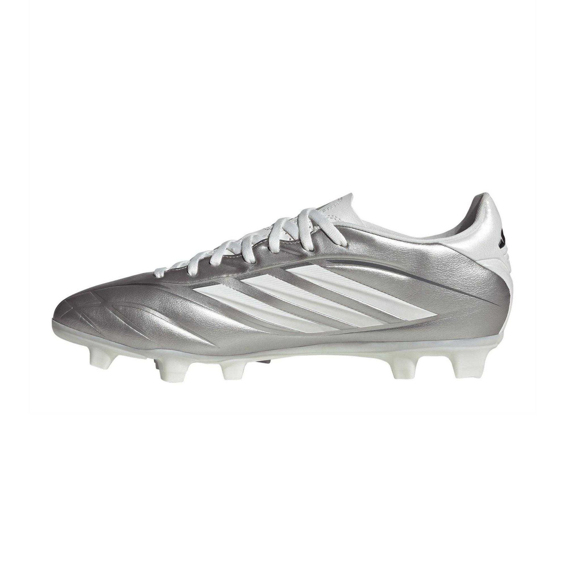 Silver - Side - Adidas Unisex Adult Copa Pure Iv Club Firm Ground Football Boots