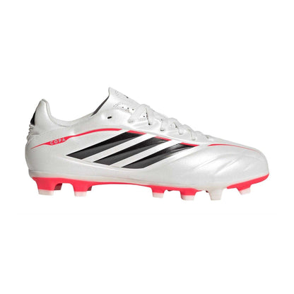 Silver-Black - Front - Adidas Unisex Adult Copa Pure Iv Club Firm Ground Football Boots