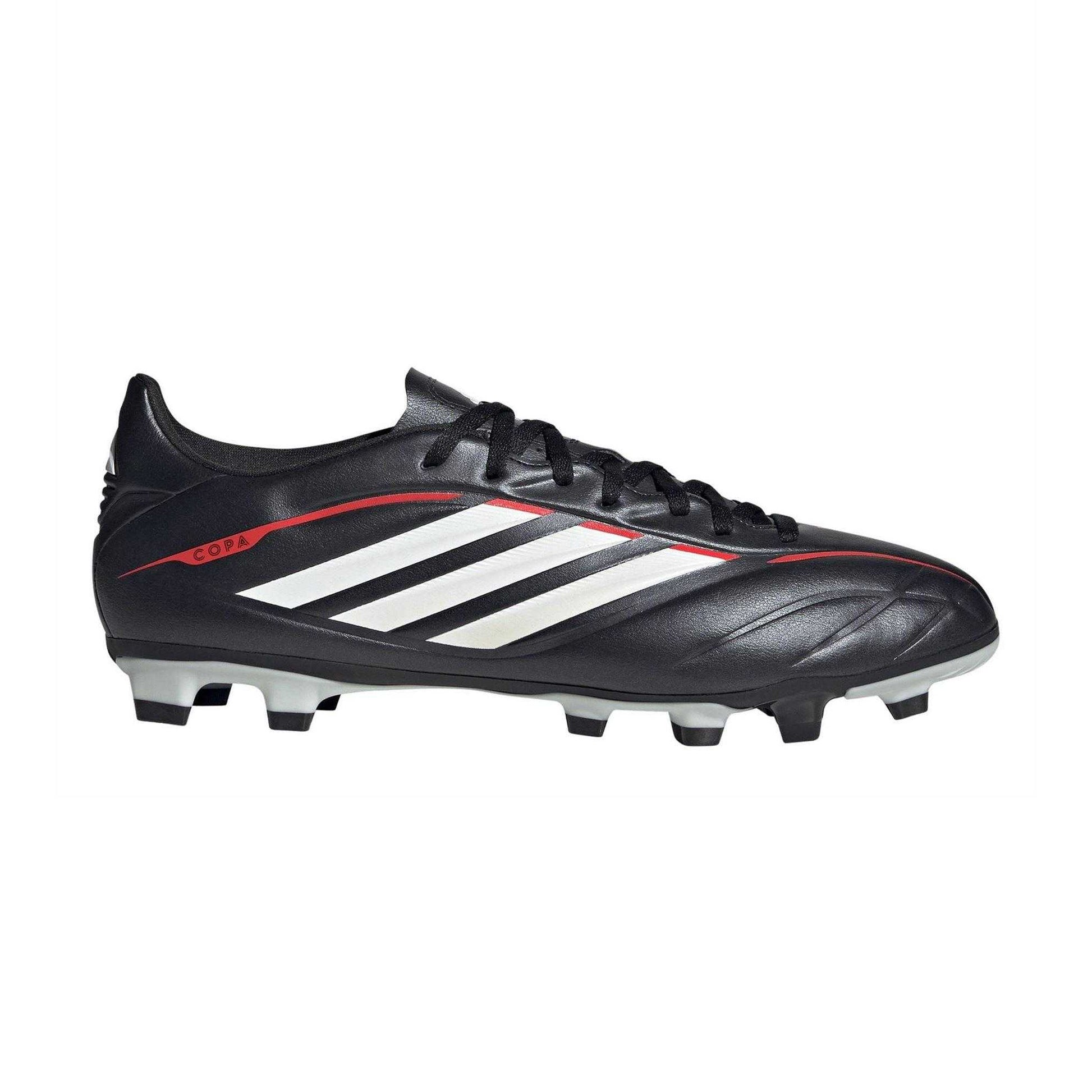 Black-Red - Front - Adidas Unisex Adult Copa Pure Iv Club Firm Ground Football Boots