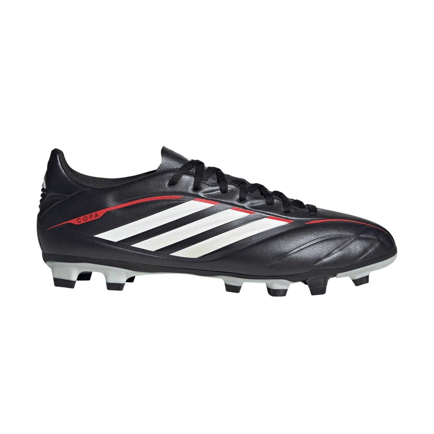 Black-Red - Front - Adidas Unisex Adult Copa Pure Iv Club Firm Ground Football Boots
