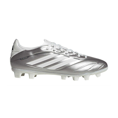 Silver - Front - Adidas Unisex Adult Copa Pure Iv Club Firm Ground Football Boots