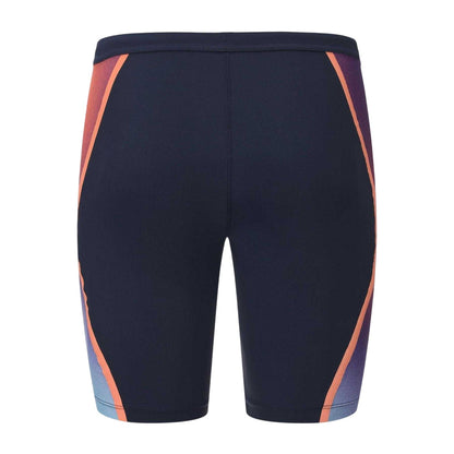 Blue - Back - Slazenger Mens Splice Logo Jammer Shorts