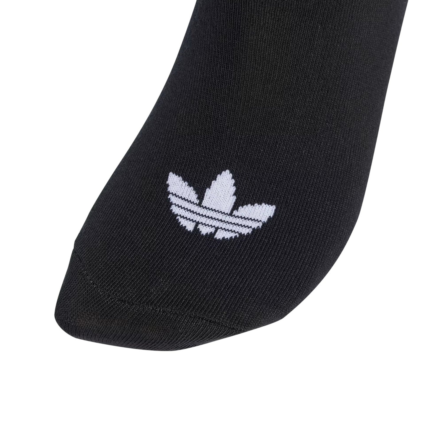 Black - Lifestyle - Adidas Womens-Ladies Trefoil Liner Socks (Pack of 6)