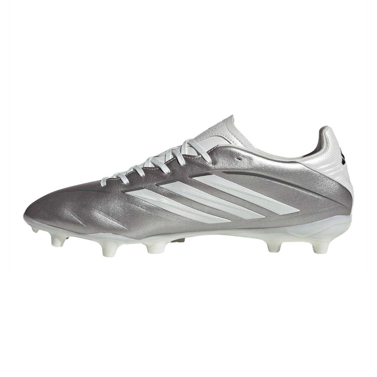 Silver - Side - Adidas Mens Copa Pure IV League Firm Ground Football Boots