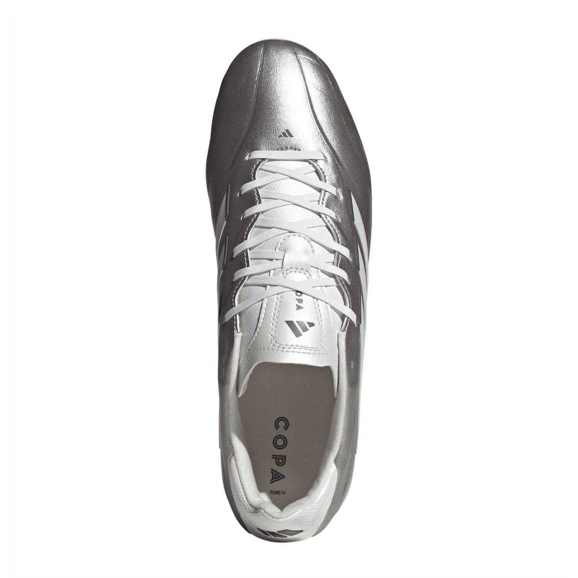 Silver - Lifestyle - Adidas Mens Copa Pure IV League Firm Ground Football Boots