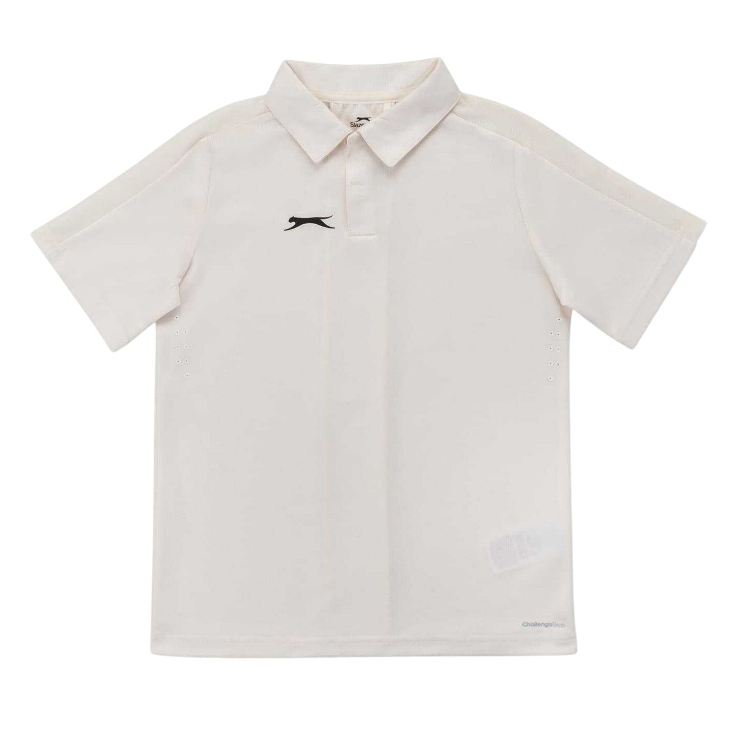 Cream - Front - Slazenger Childrens-Kids Slaz Aero Lightweight Short-Sleeved Shirt