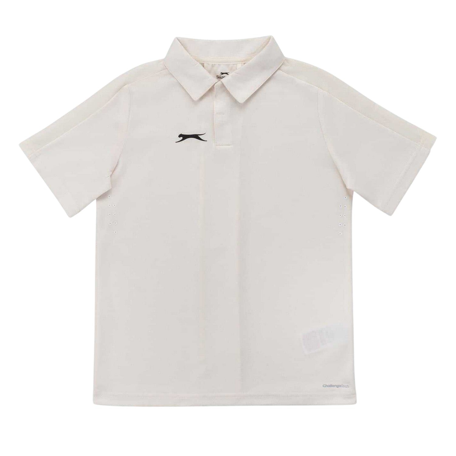 Cream - Front - Slazenger Childrens-Kids Slaz Aero Lightweight Short-Sleeved Shirt