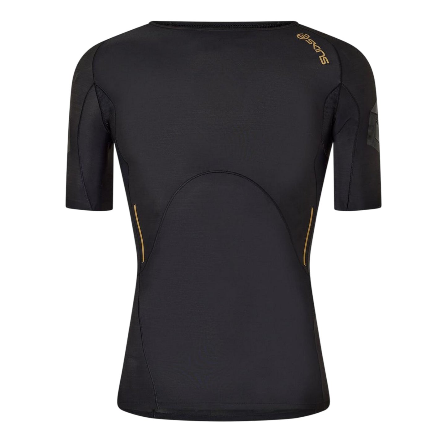 Black - Front - Skins Mens A400 Performance Training Compression Shirt