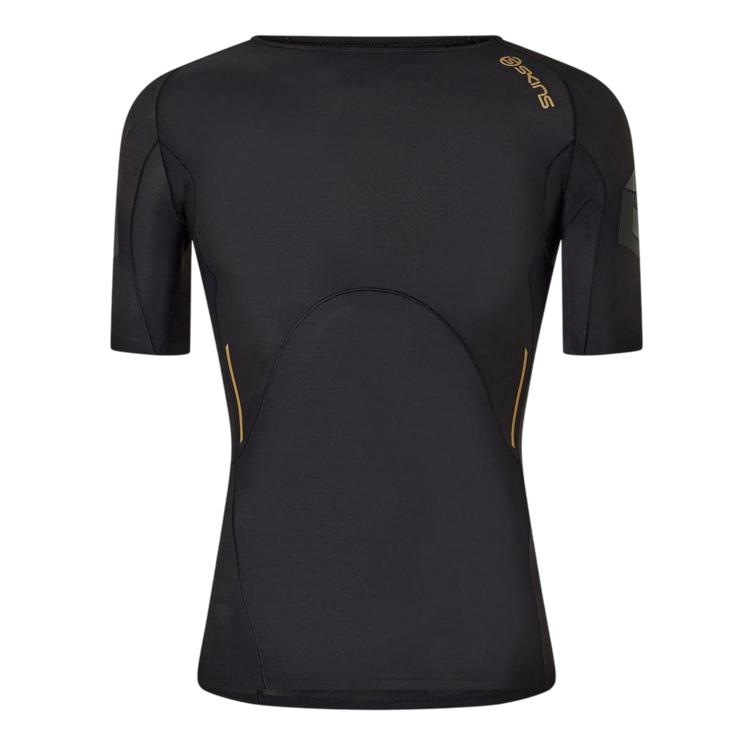 Black - Front - Skins Mens A400 Performance Training Compression Shirt