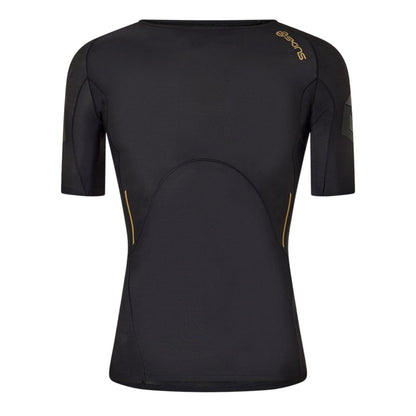 Black - Front - Skins Mens A400 Performance Training Compression Shirt