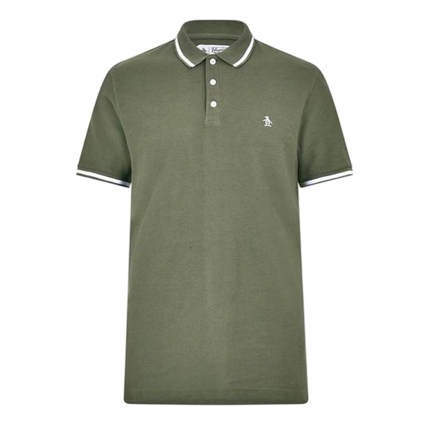 Grape Leaf - Front - Original Penguin Mens Regular Short-Sleeved Polo Shirt