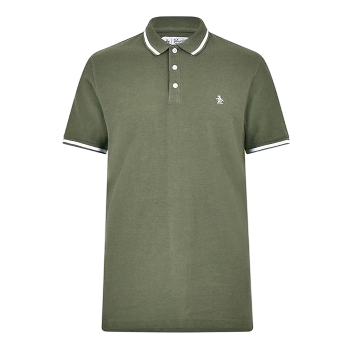 Grape Leaf - Front - Original Penguin Mens Regular Short-Sleeved Polo Shirt